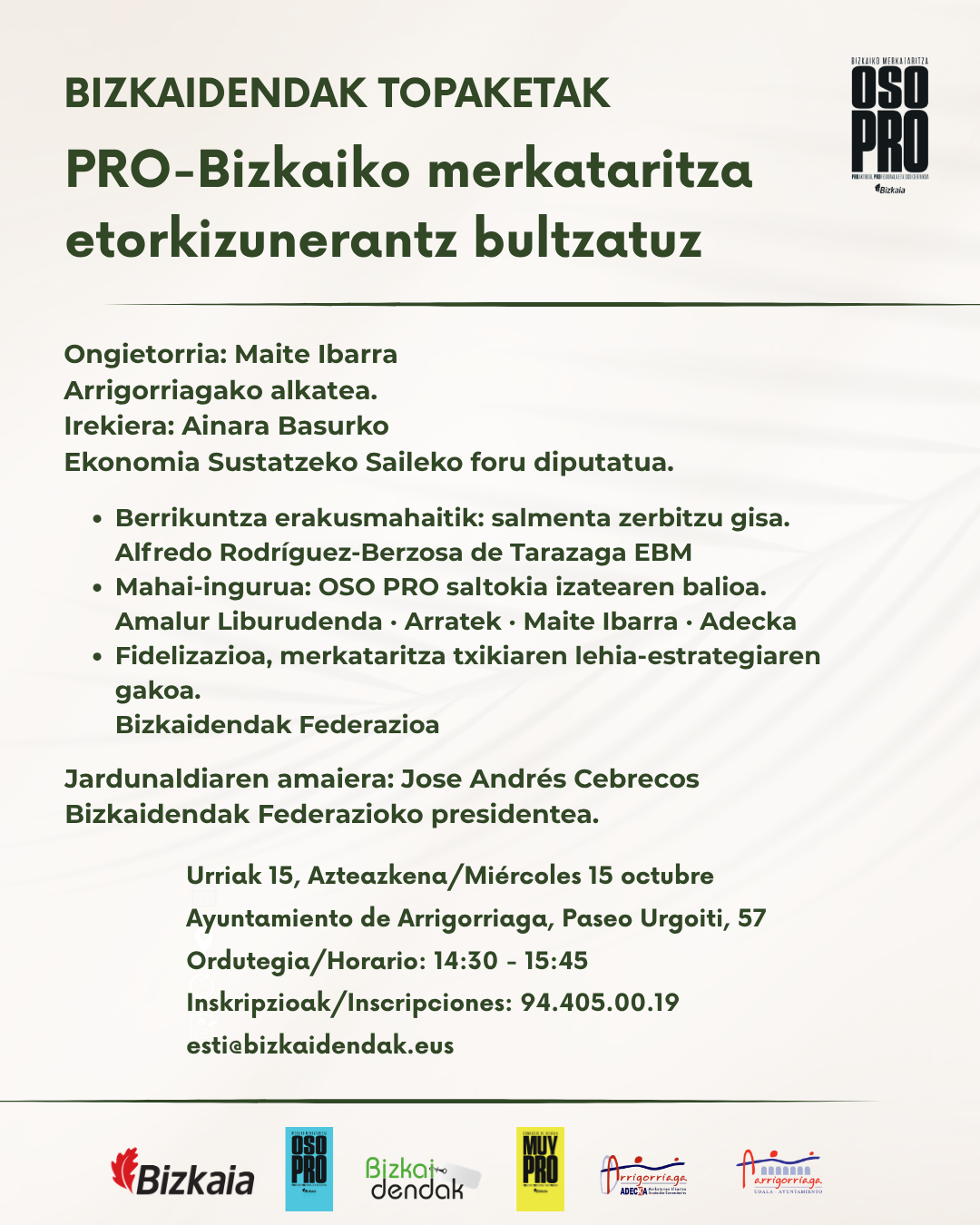 JORNADA OSO PRO ARRIGORRIAGA (EUSK)